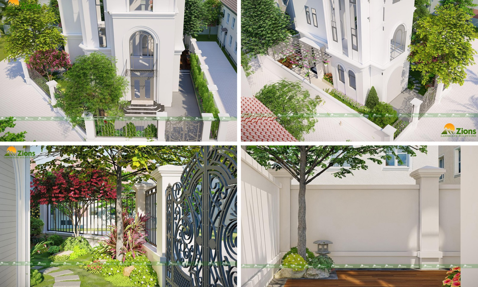 Thiết kế vườn vinhomes 